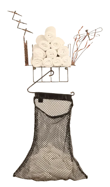 Waterfront Face Cloth Holder-Laundry Basket-F002008
